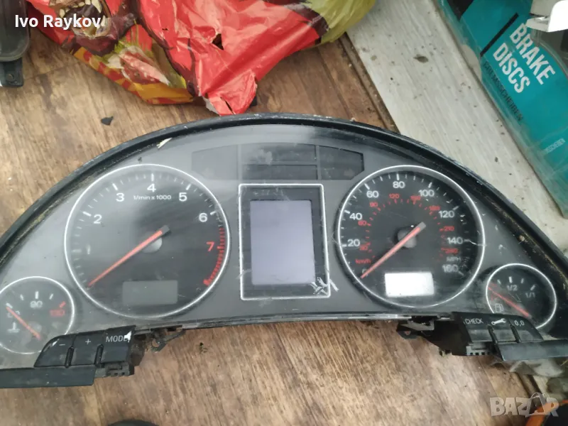 Километраж Audi A4 S4 B6 8E 8H , 036901830 ,8e0920901d angliiski, снимка 1