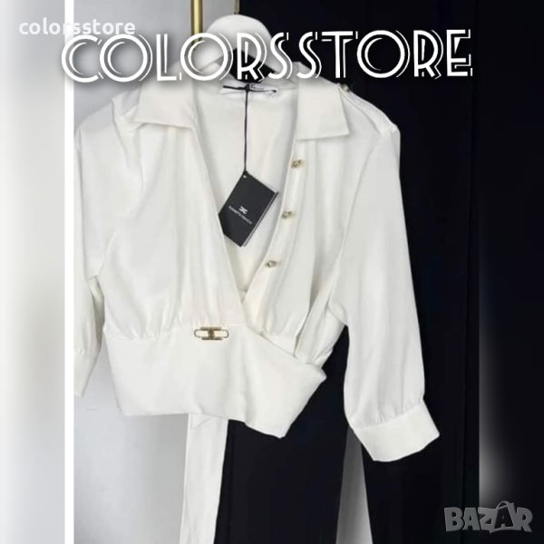 Бяла риза Elizabetta Franchi КОД А79, снимка 1