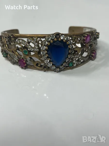 Ориенталска гривна със сребро и месинг, снимка 1