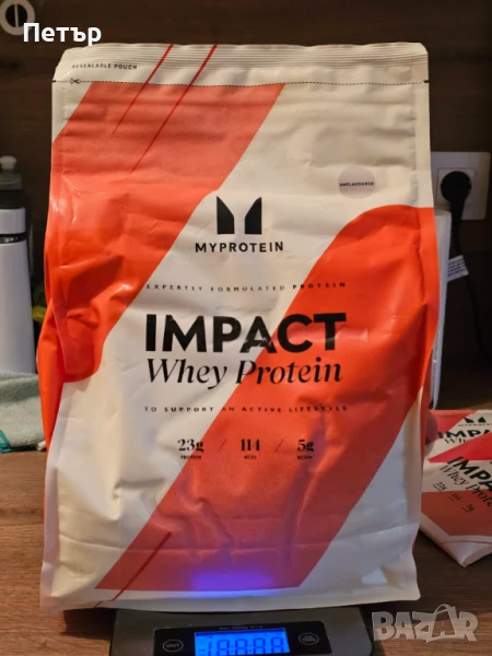 2.5KG Myprotein Impact Whey Protein Суроватъчен Протеин, снимка 1