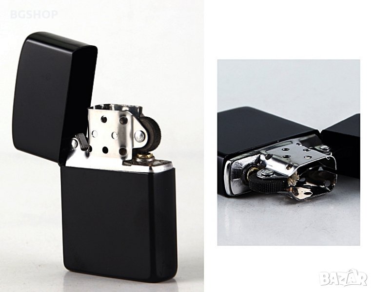 Zippo / Зиппо запалка за гравиране - Черна в Запалки в гр. София ...