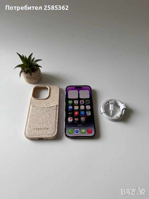 iPhone 14 Pro 256 Gb Deep Purple, снимка 1