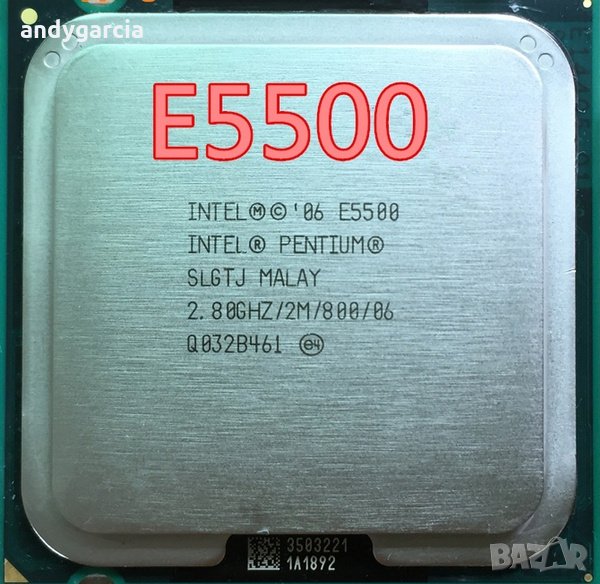  Intel® Pentium® Processor E5500 2M Cache, 2.80 GHz, 800 MHz FSB, снимка 1