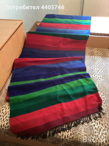 Автентични вълнени черги нови, снимка 1