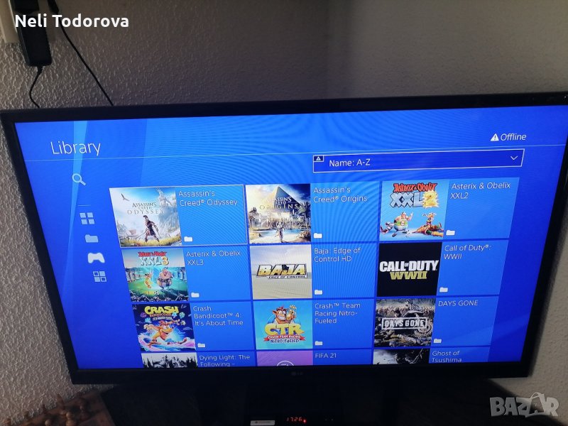 Ps4 Pro в гаранция с 93 игри, снимка 1