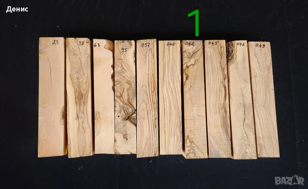 Заготовки (трупчета) от маслиново дърво (дървен материал от маслиново дърво) , снимка 1