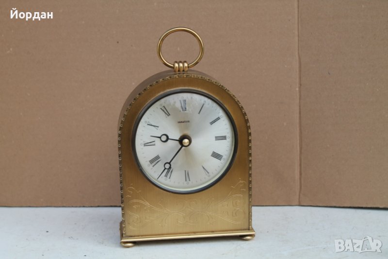 Немски настолен кварц Мауте часовник , снимка 1