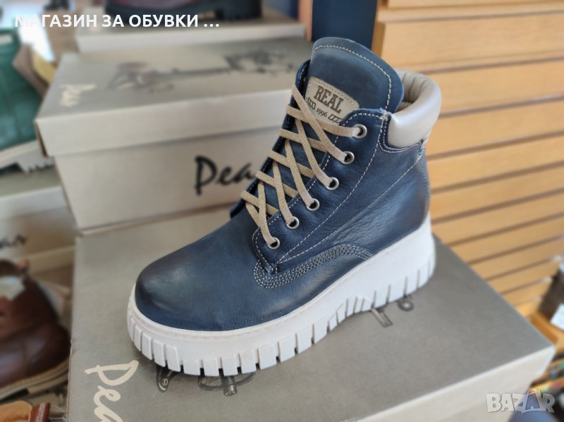 ДАМСКИ БОТИ-ЕСТЕСТВЕНА КОЖА-БЪЛГАРИЯ-код:19Р64, снимка 1