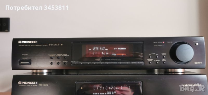 Тунер Pioneer F 502 RDS, снимка 1