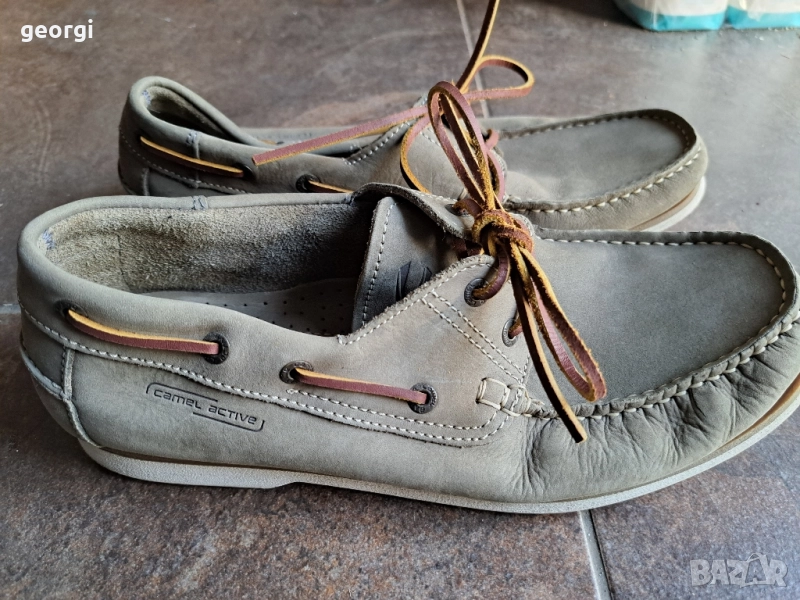 мъжки кожени обувки Camel Active , снимка 1
