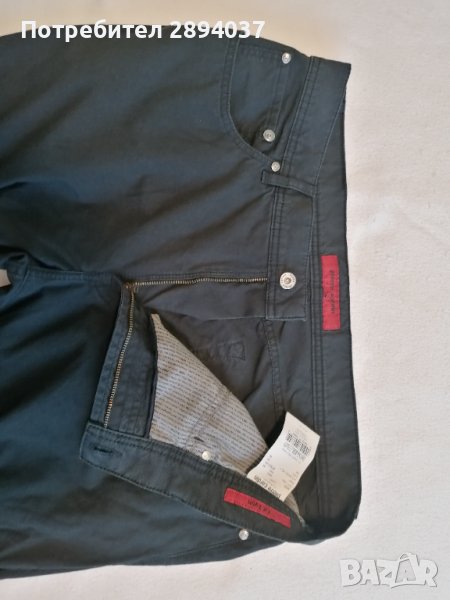 Мъжки дънки райе тъмно сиво/черно Pierre Cardin Fit Lion W38/L32, снимка 1