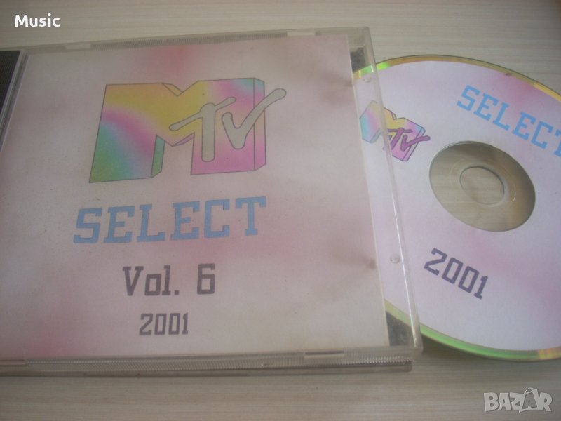 MTV select vol. 6 (2001) диск, снимка 1