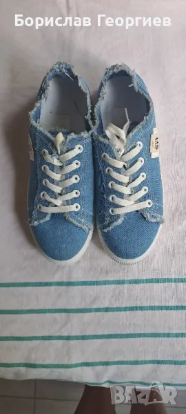 Дънкови маратонки , снимка 1