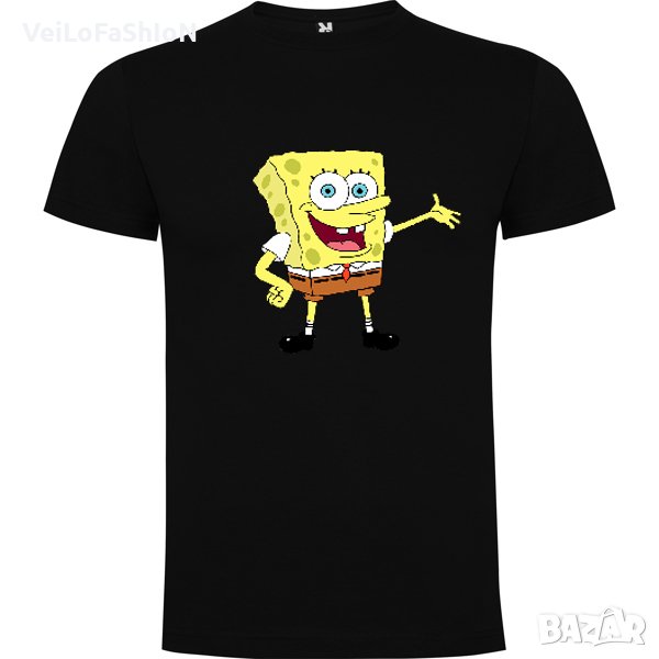 Нова детска тениска със Спондж боб (SpongeBob), снимка 1