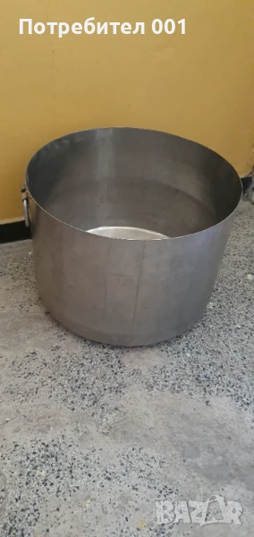 Тенджера неръждавейка (супра)-60 л., снимка 1