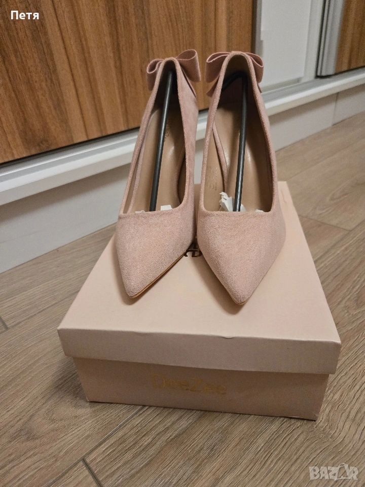 Нови обувки DeeZee с разкошни панделки, снимка 1