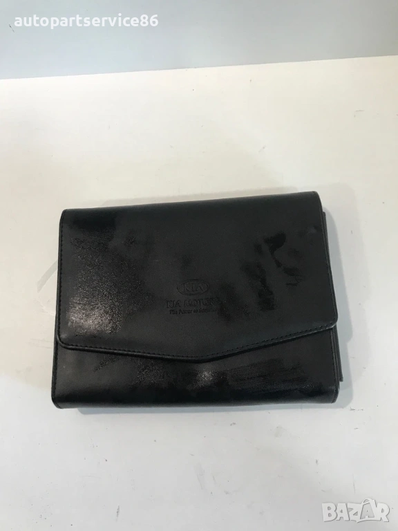 Ръководство за собственик с книга за обслужване и кожен калъф за KIA Ceed (2009), снимка 1