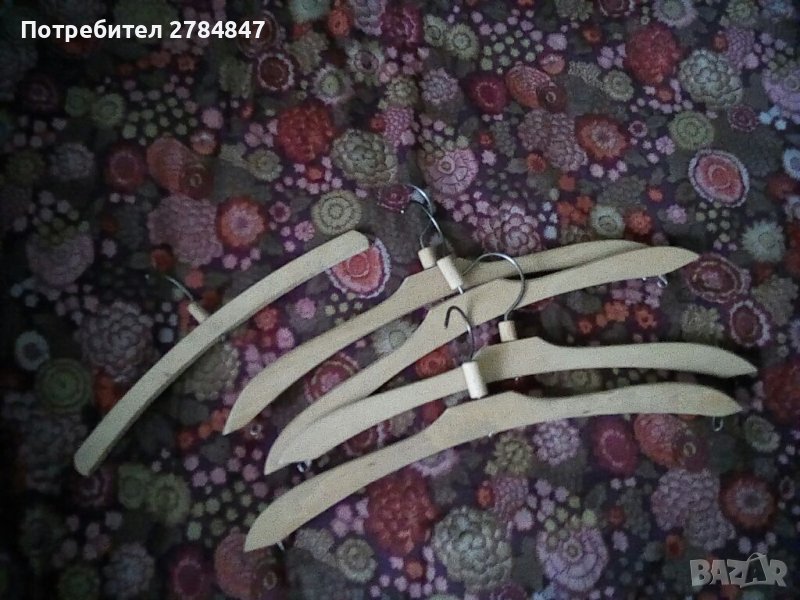 Дървена закачалка, снимка 1