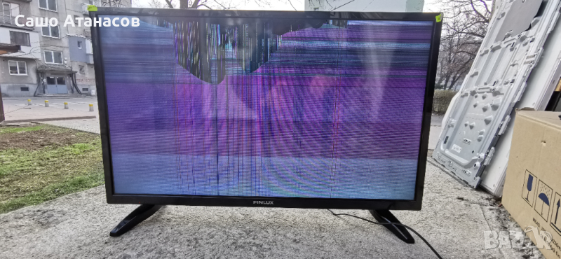FINLUX 32-FHB-4000 със счупена матрица ,17MB140 ,17IPS62 ,VES315WNDB-2D-N22 ,17LD199, снимка 1