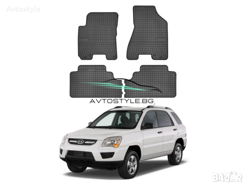 Гумени стелки за Kia Sportage 2004-2010 г., Frogum - El Toro, снимка 1