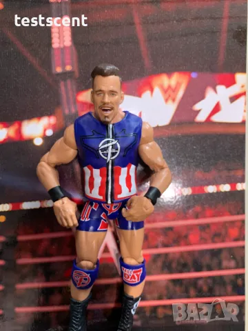 Екшън фигура WWE Austin Theory Остин Тиъри Mattel Elite играчка figure, снимка 3 - Фигурки - 49512523