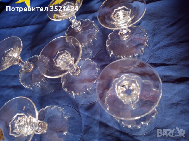 Кристални чаши , снимка 4 - Сервизи - 43740569