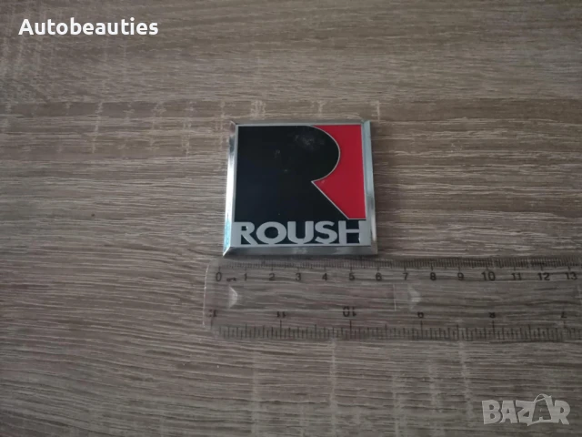Ford Roush метална квадратна емблема , снимка 2 - Аксесоари и консумативи - 51212971