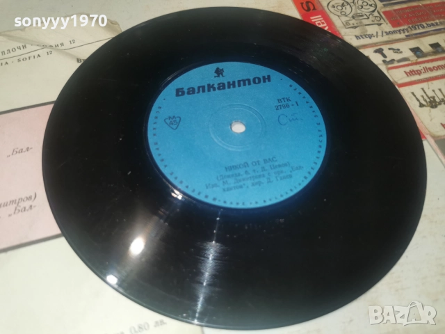 БАЛАЛАЙКА / НИКОЙ ОТ ВАС-БАЛКАНТОН 2912251852, снимка 4 - Грамофонни плочи - 52930056