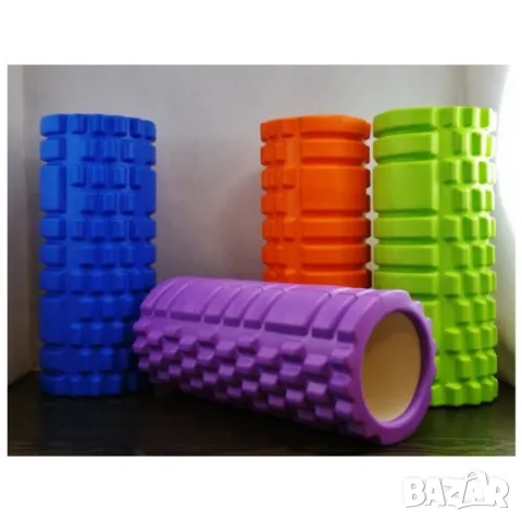 Премиум масажен валяк 33 х 12,5 см., снимка 1