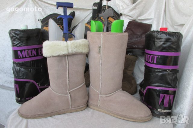 топли, зимни ботуши, Björndal® original,аналог на UGG, N- 42- 43, 100% естествен велур = естествена , снимка 10 - Мъжки ботуши - 35344589