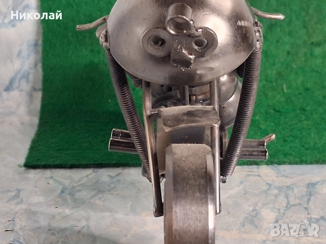 Метална Фигура Мотоциклет , снимка 9 - Антикварни и старинни предмети - 52417804