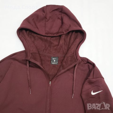 Nike AH8897 Therma Fleece Training Hoodie Тренировъчно Горнище Яке Полар (M-L), снимка 5 - Якета - 38984121