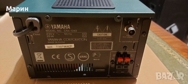YAMAHA CRX-040, снимка 5 - Аудиосистеми - 43536049