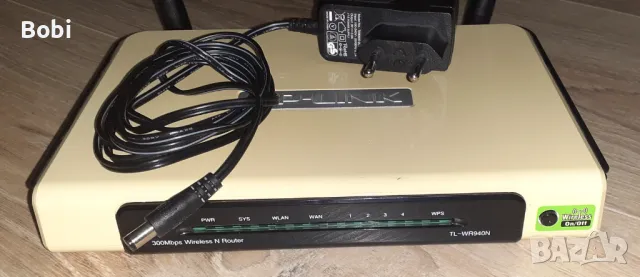 Безжичен рутер  TP-LINK tl-wr940n, снимка 2 - Рутери - 48842497