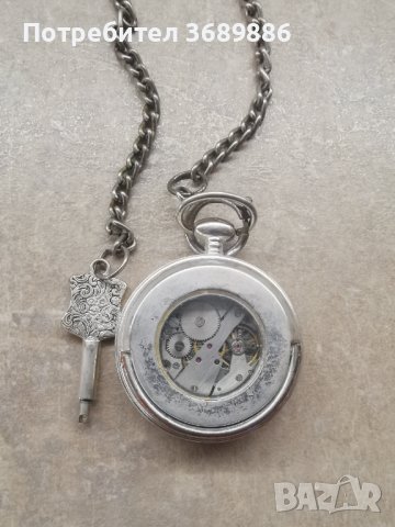Сребърен часовник , снимка 2 - Колекции - 40240775