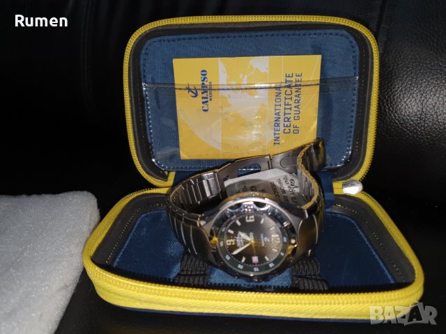 Часовник Калипсо Марка Лотос - Водоустоичив - 50м със Батерия, снимка 8 - Мъжки - 38399410