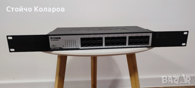 Суич D-Link DES-1024D/E, 24 портов 10/100, Desktop, rack mount