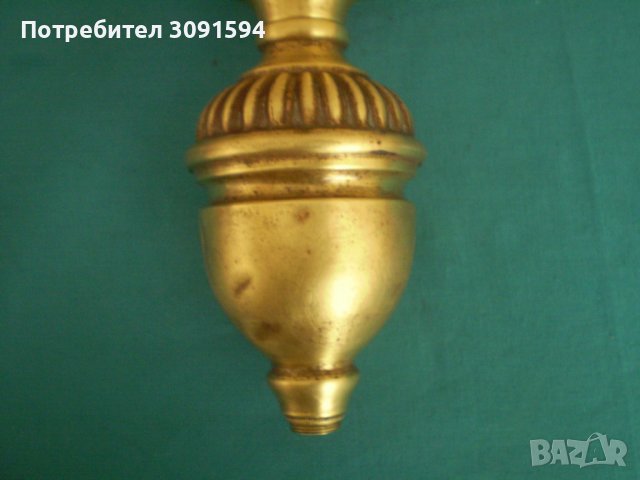 рядкя Стара бронзова лампа полюлеи тип асансиор , снимка 13 - Антикварни и старинни предмети - 38782157