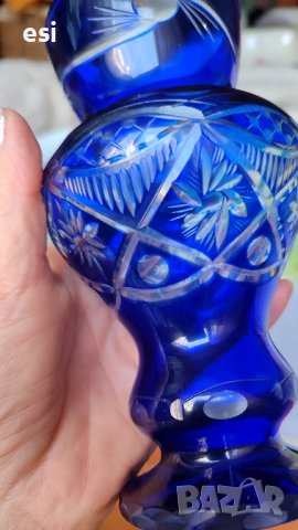 кристална ваза , снимка 7 - Други ценни предмети - 43488469