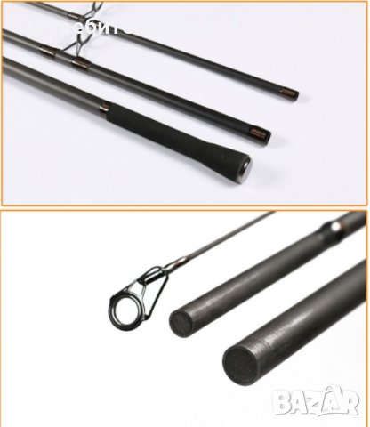 Шаранджийска пръчка SUNBOEN с макародържач FUJI, 3,60 м., снимка 7 - Въдици - 32940549