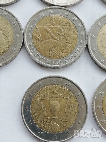 14 юбилейни монети от 2 евро, снимка 7 - Нумизматика и бонистика - 49716189