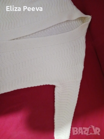 Бяла жилетка, снимка 2 - Жилетки - 52147811