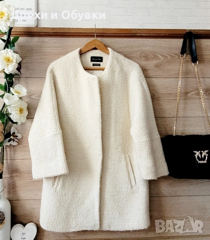 Връхнно палто тип сако MASSIMO DUTTI , снимка 13 - Палта, манта - 51429116