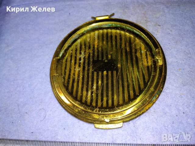 СТАРИННА БРОНЗОВА АР ДЕКО ПУДРИЕРА За КОЛЕКЦИЯ с НУЖДА от РЕСТАВРАЦИЯ Липсва КАПАЧЕТО! 41260, снимка 9 - Антикварни и старинни предмети - 43739787