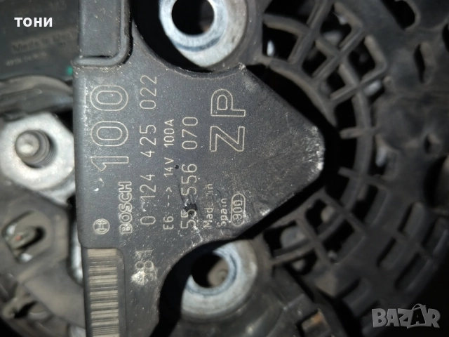 алтернатор за Opel, снимка 2 - Части - 52862879