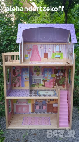 Детска дървена къща за кукли Kid Kraft