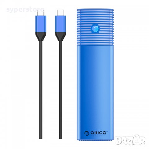 Външна Кутия за Хард диск M.2 SSD USB3.1 Type-C Orico PWM2-G2-BL-EP, снимка 2 - Други - 40011217