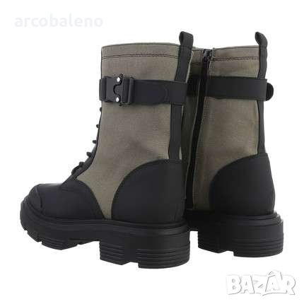 Дамски боти с връзки, 3цвята , снимка 12 - Дамски боти - 38593573