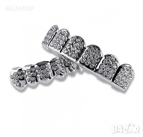 Grillz Silver - Bling Bling, снимка 2 - Други - 27923196