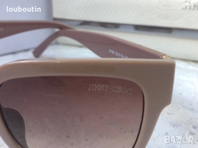 Jimmy choo 2022 дамски слънчеви очила с лого, снимка 10 - Слънчеви и диоптрични очила - 35549269